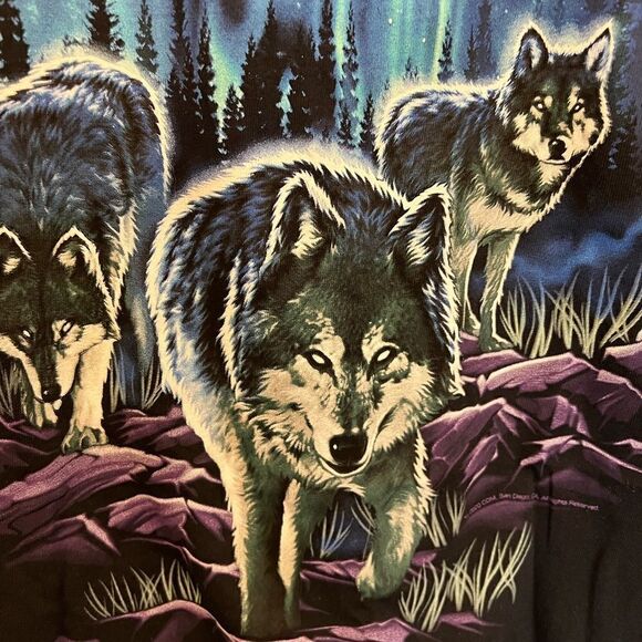 NWT DOM Wolf Aurora size 3XL men’s T-shirt. - Picture 2 of 9